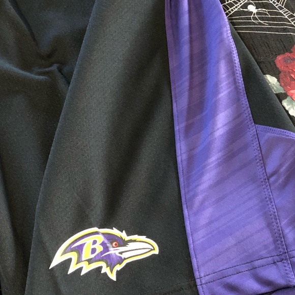 RARE 2013 NWT NIKE DRI-FIT SPEED FLY XL BALTIMORE RAVENS SHORTS LARGE - Picture 5 of 11
